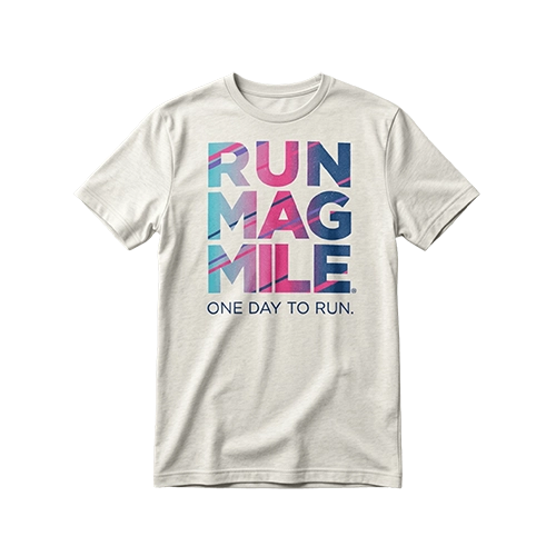 Run Mag Mile® Cream tee